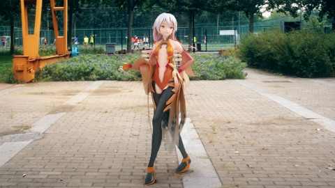 【极乐净土】楪祈_实景MMD